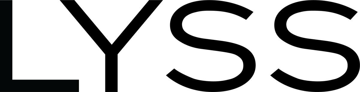 LYSS logo černá